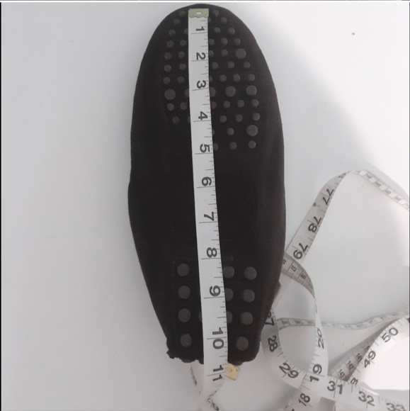 Emu ridge Australia mens cow suede moccasins slippers genuine shearling size 8. - Picture 8 of 8